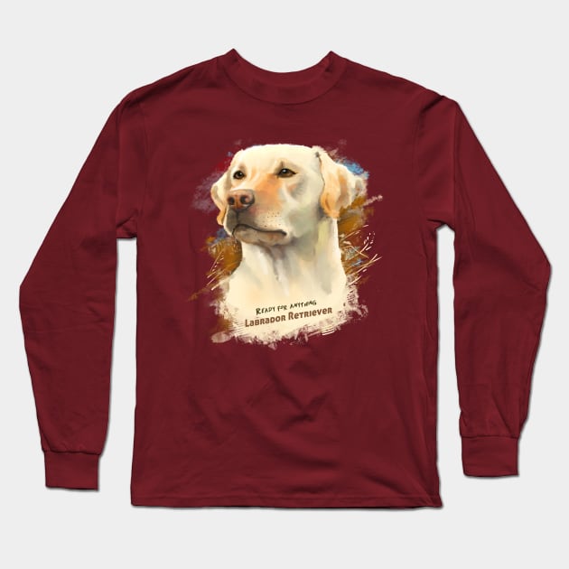 Labrador Retriever Long Sleeve T-Shirt by Fine_Design